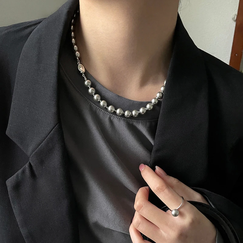 

Fashion Y2k Accessories Necklace For Women's Pearl Necklace Choker Korean Style Jewelry Luxury Necklaces For Women Birthday Gift