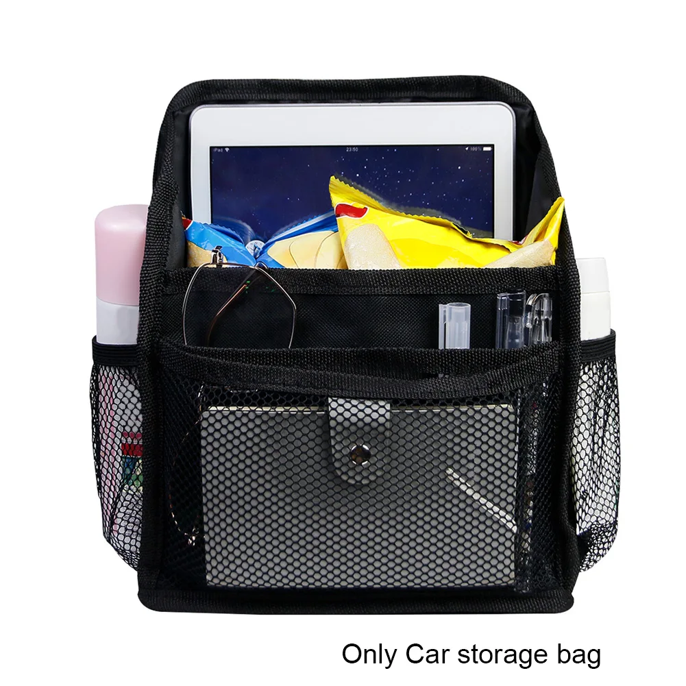 

Отдельный водонепроницаемый органайзер для планшета на заднее сиденье автомобиля, регулируемая карманная сумка для хранения, моющаяся ярк...