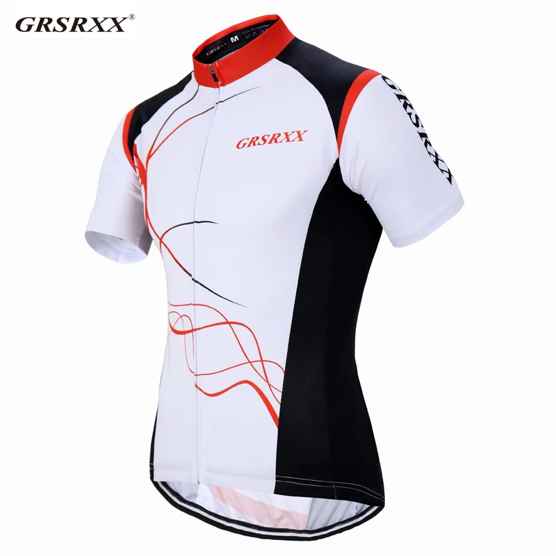

Веломайка GRSRXX Мужская дышащая, командная одежда для гонок, рубашка с коротким рукавом, с защитой от ультрафиолета, для горных велосипедов, на лето