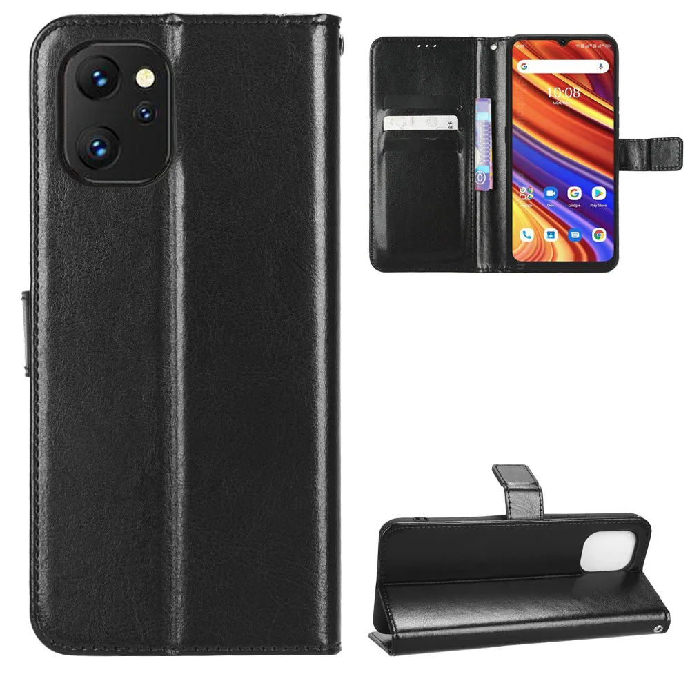 Роскошный флип-чехол-подставка из искусственной кожи для Umidigi F3 4G 5G