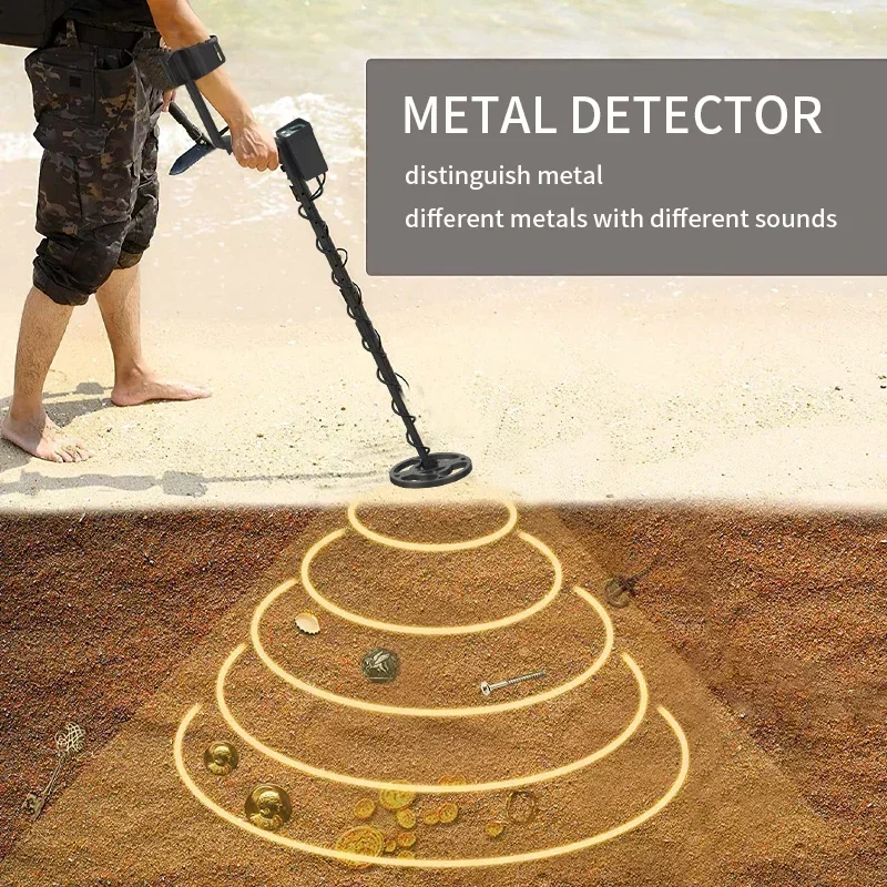 er skarbów GT300 profesjonalny wykrywacz metali regulowana czułość podziemny lokalizator wodoodporny IP68