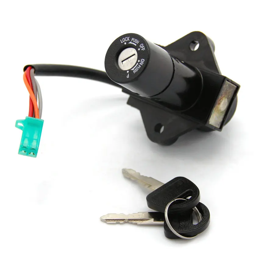 

Motorcycle Ignition Switch Lock Key Sets For Suzuki GSX750E GSX750L GSX750S GSX1100E GSX1100L GSX1100S Gussrad Katana GN250