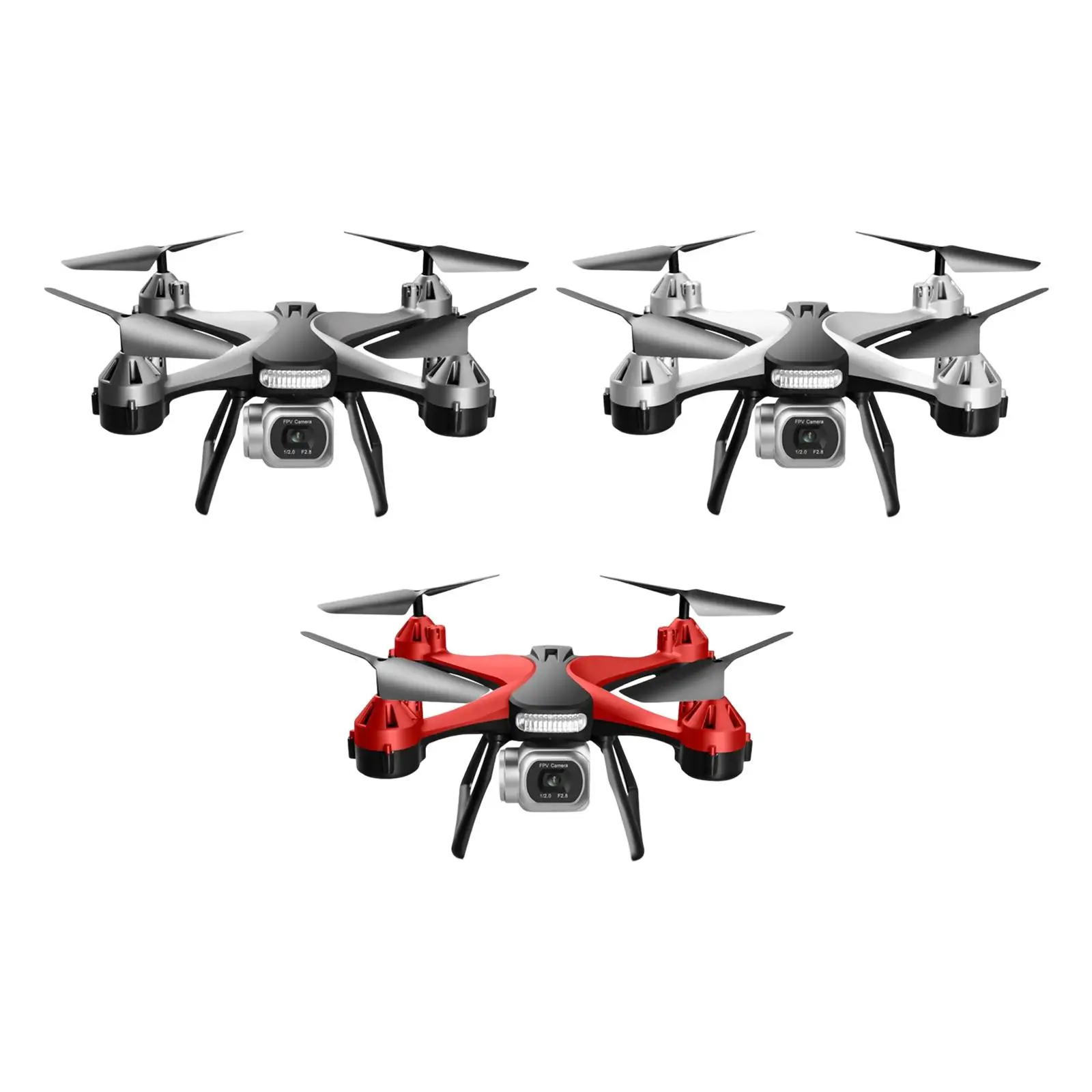 Portable Mini Drone Quadcopter 2000mAh Battery 300 meters Remote Distance 4K Dual Cameras