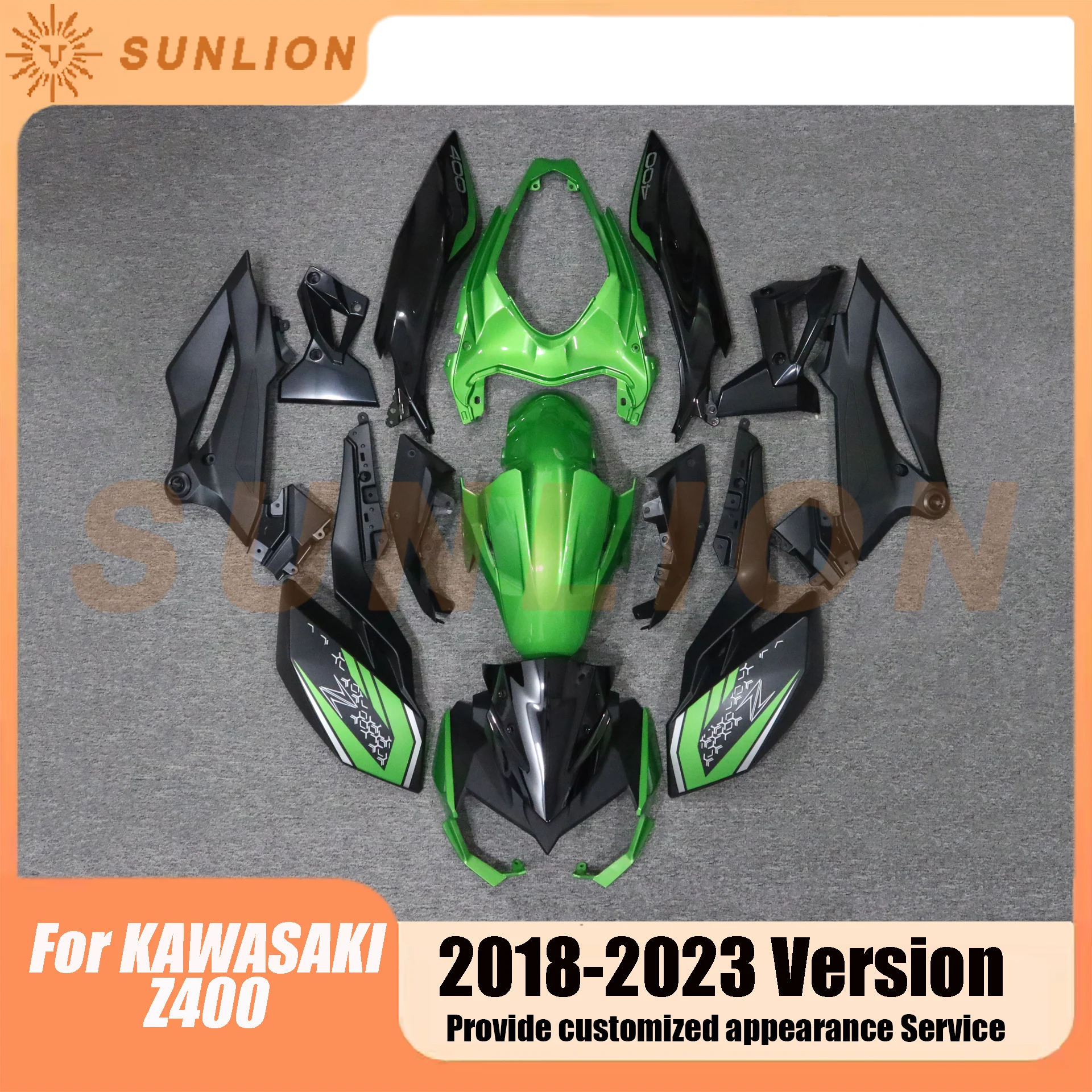 Обтекатели для мотоцикла KAWASAKI Z 400 2018 2019 2020 2021 2022 2023 ABS Инжекционный комплект