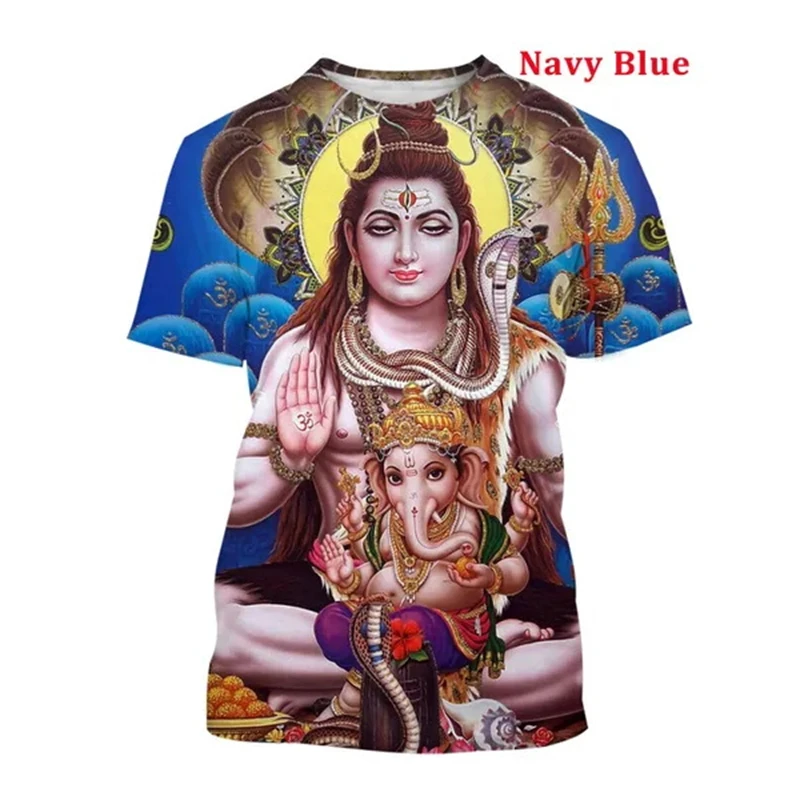 Мужские и женские футболки с 3D-принтом коротким рукавом