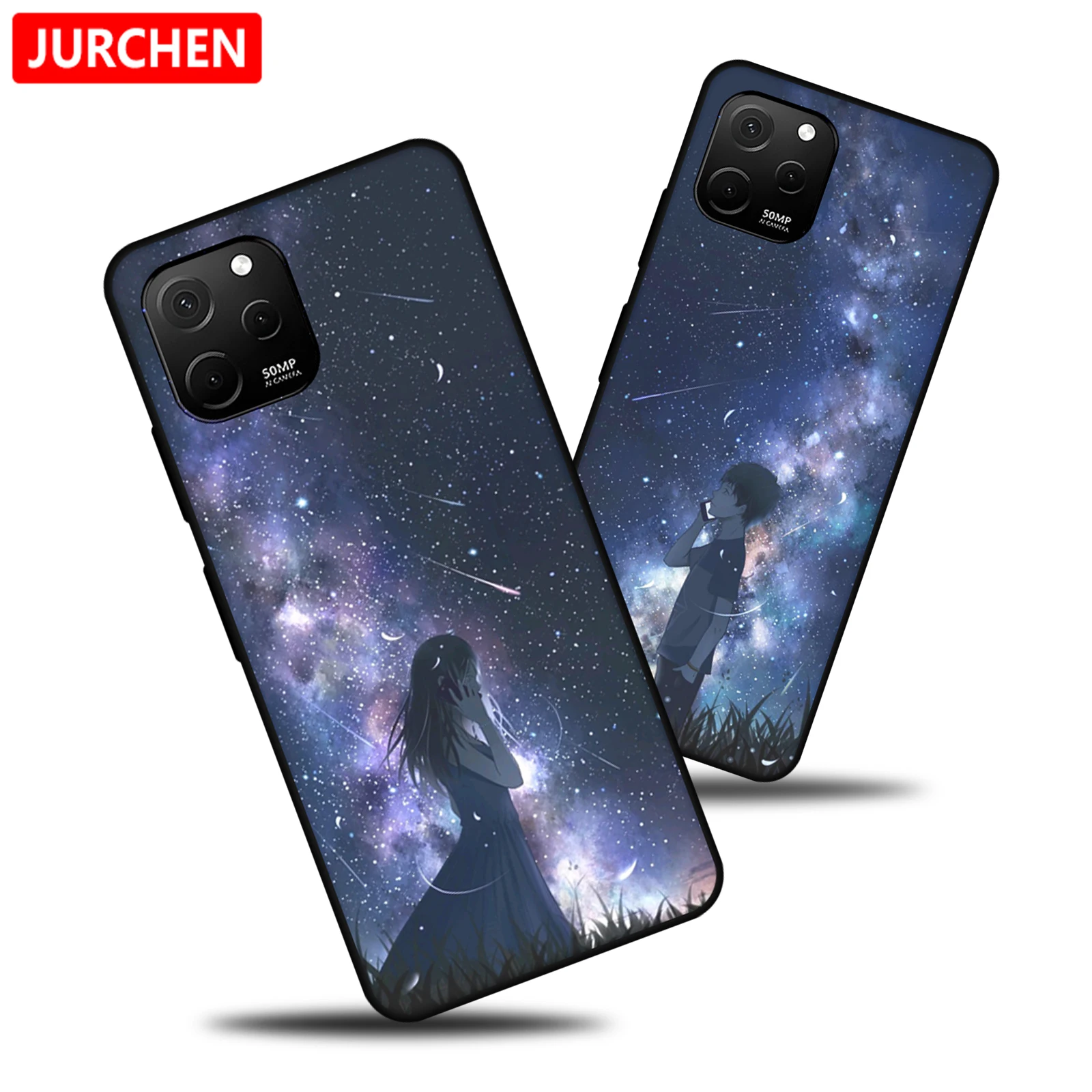 Силиконовый чехол для телефона Huawei Nova Y61 милые Чехлы Hauwei Navo Y 61 с тигром собакой