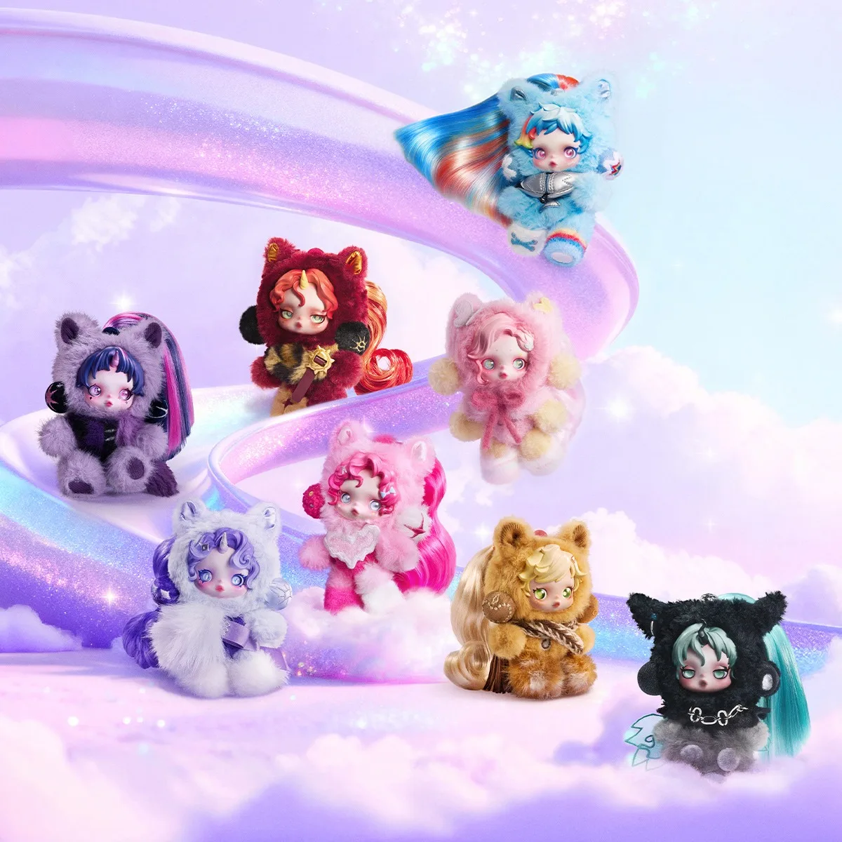 Фото POP MART SKULLPANDA Серия My Little Pony: Плюшевая игрушка-подвеска в слепой коробке №2