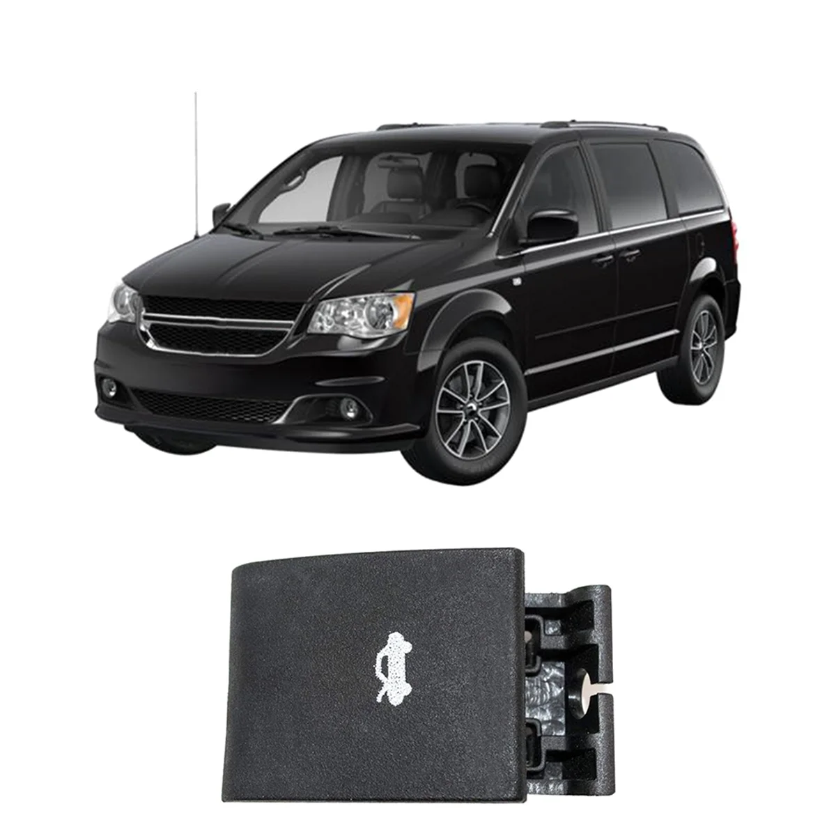 Защелка для капота автомобиля выдвижная ручка Jeep Grand Cherokee 2011-2018 68085761AA