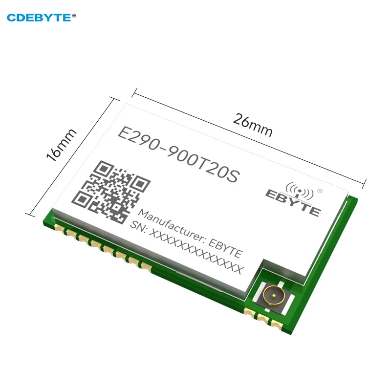 868/915 МГц PAN3060 ChirpIoT ™ Технология расширенного спектра CDEBYTE E290-900T20S Обновление IAP AT