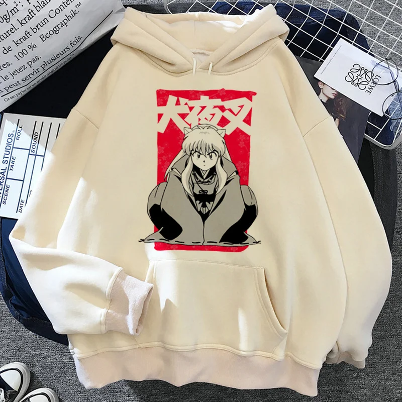 

inuyasha hoodies men Korea y2k aesthetic male sweatshirts streetwear