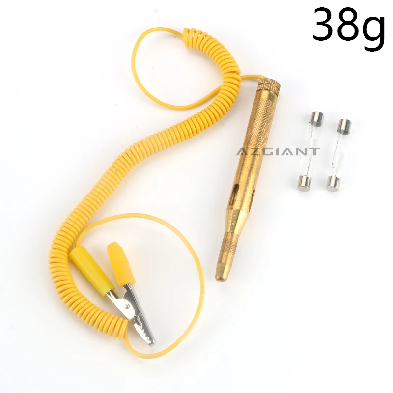 

Тестер автомобильных цепей постоянного тока 6 В 12 В 24 В напряжение автомобильный датчик тест света измерительная ручка тестер постоянного тока растягивается