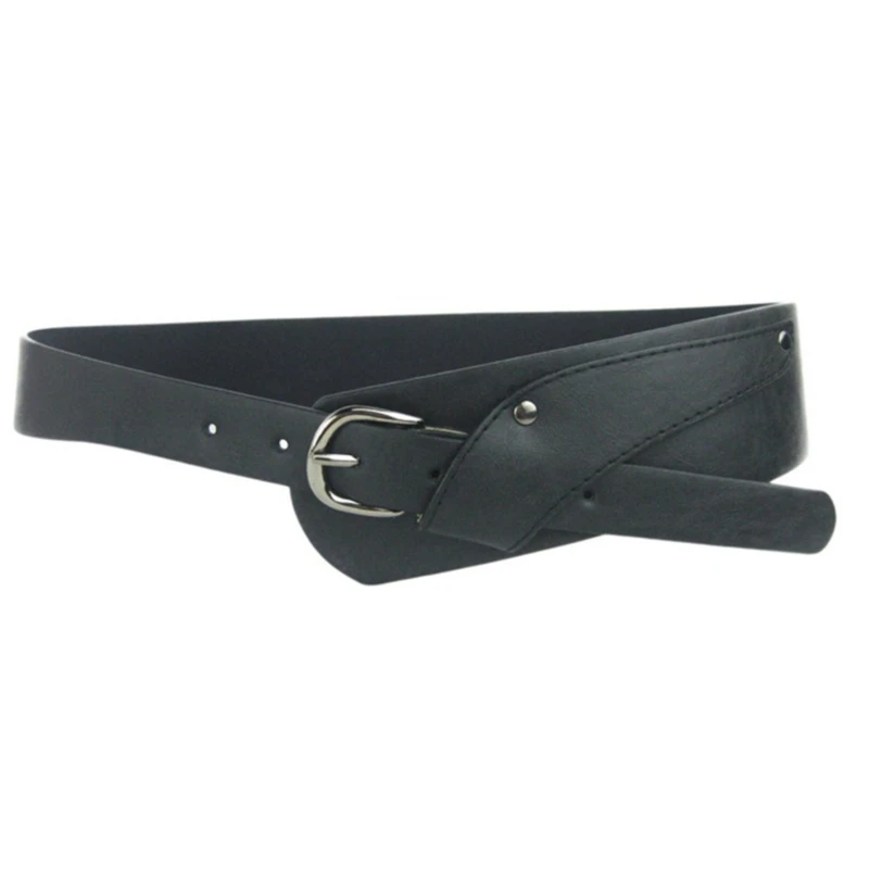 

Fashion Wide Slim Body Corset Soft PU Knot Belts Joker Decoration Cummerbund Dress Waistbands For Women Apparel Accessories