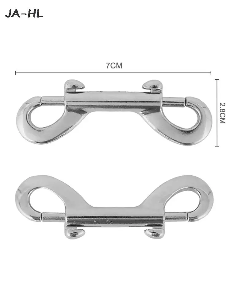 

Double Ended Bolt Snap Hooks Heavy Duty Trigger Chain Marine Grade Metal Clips For Farm Use Water Bucket Dog Leash Horse Tack