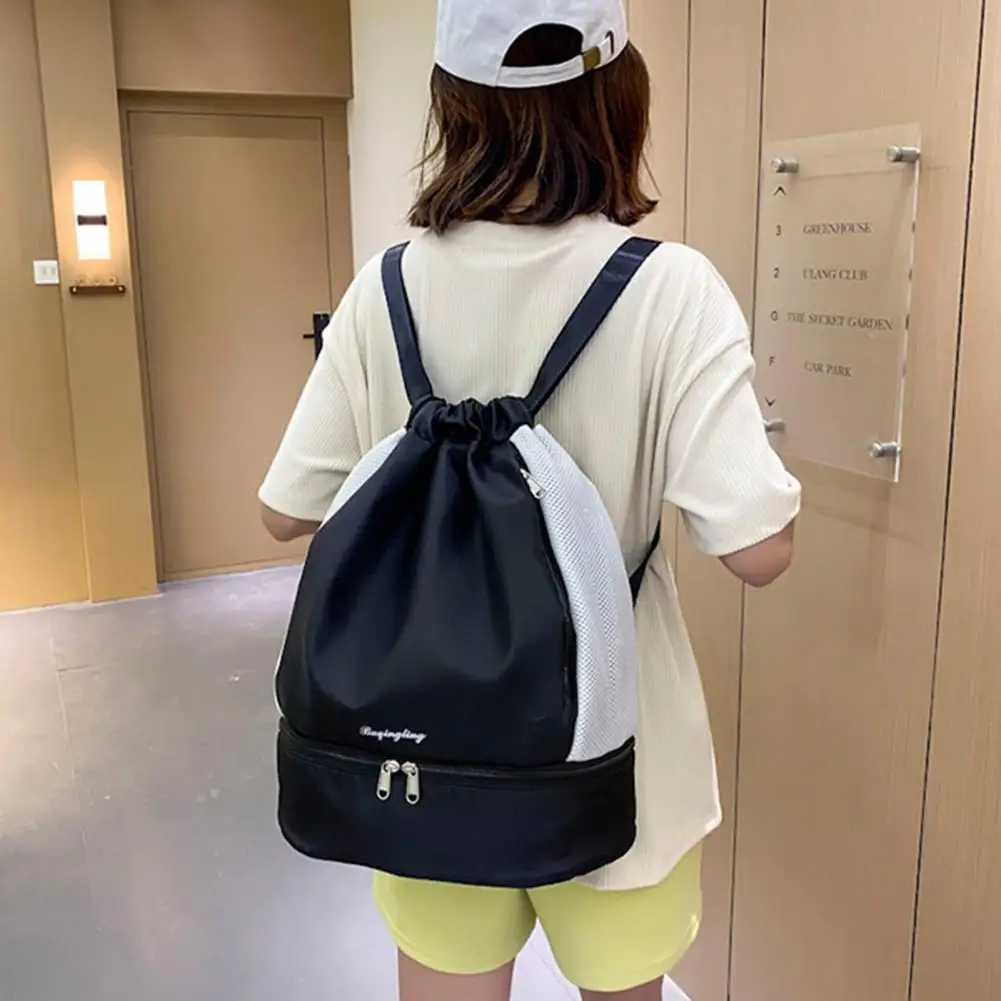 

Дорожная сумка, практичный спортивный рюкзак для тренировок в тренажерном зале, регулируемый ремешок, легко моющиеся спортивные сумки