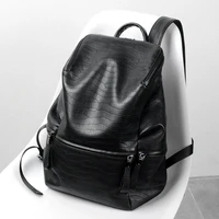 genuine leather unisex backpack top layer cowhide large capacity backpack cowhide business travel new fashion trend computer bag