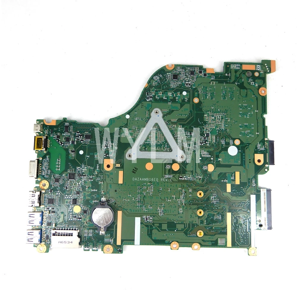 Материнская плата DAZAAMB16E0 ZAA X32 i7-7500CPU 940MX для ноутбука ACER Aspire E5-575 E5-575G F5-573 NBGD4110067 |