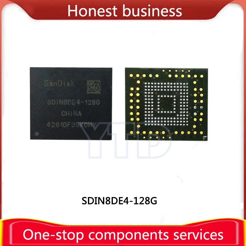 

Флэш-память для компьютера, 100%, eMMC, BGA, 100% ГБ SDIN8DE4-128G