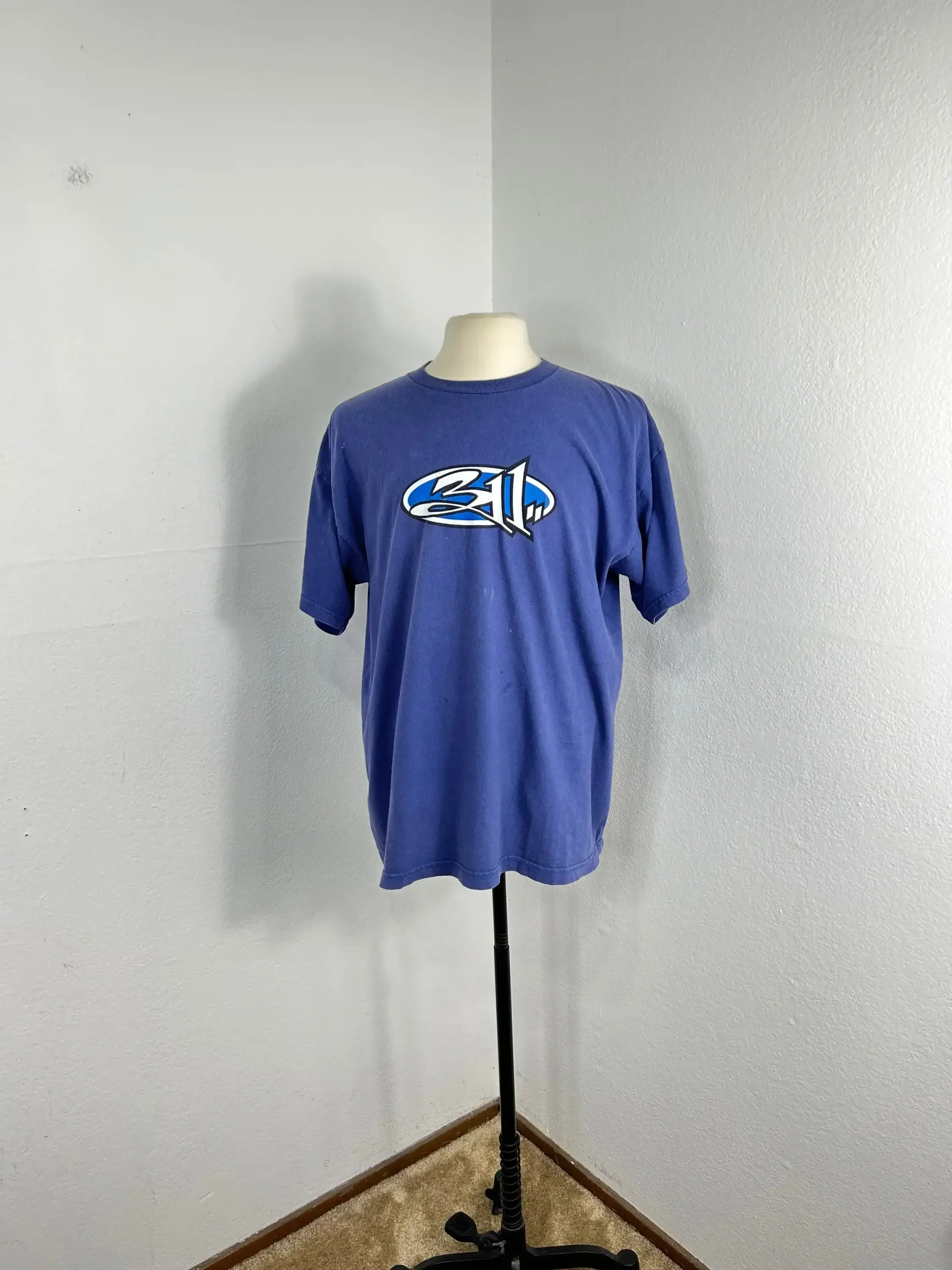 Винтажная Футболка 90-х годов 311 с тремя одиннадцатью рок-группой футболка Rap