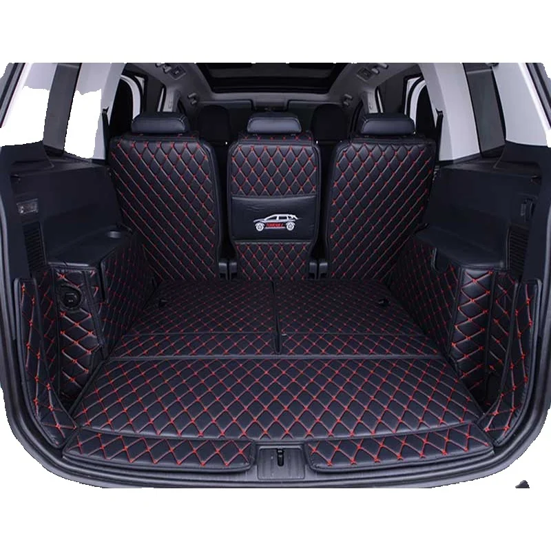 Коврики из волоконной кожи для багажника автомобиля подкладка груза Volkswagen tiguan L 5