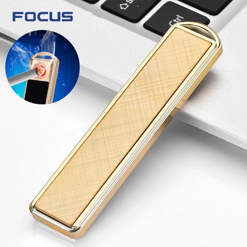 

Fashion Keychain Cigarette Lighter Smoking Windproof Smooth Mirror Lighters Zinc Alloy USB Rechargeable Nice Gift Dropshipping