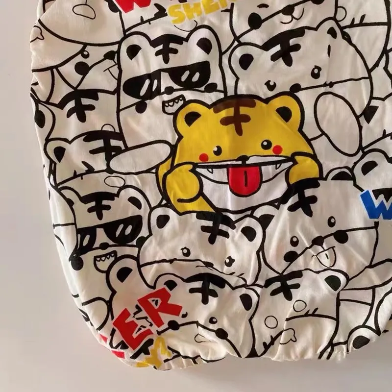 Футболка с принтом в виде милого Тигра для французского бульдога маленьких и