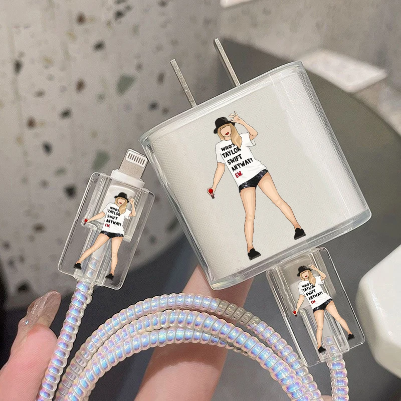 Популярный женский Американский чехол певицы для IPhone 15 14 13 Pro Max 1820 Вт Зарядное