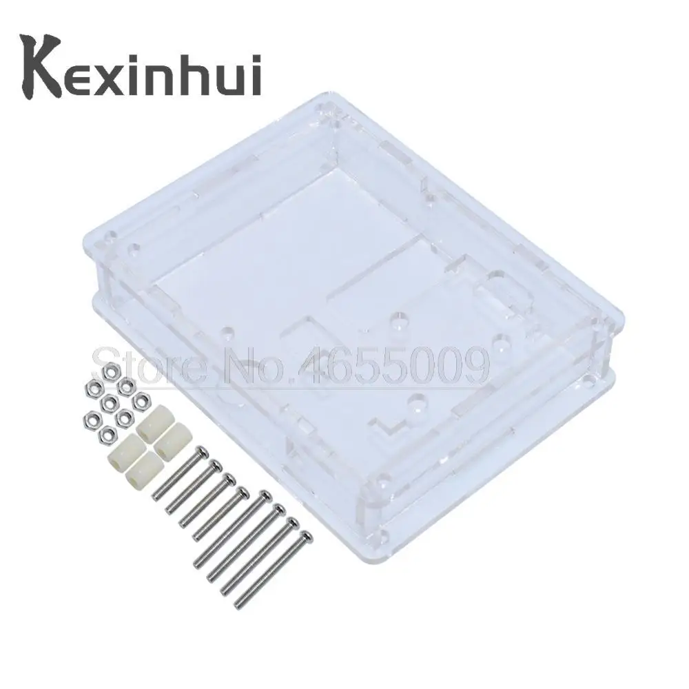 Прозрачный акриловый корпус для тестера транзисторов и емкости LCR-T4 Mega328 M328 Do It Yourself Kit.