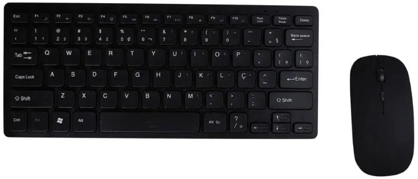 

Combo e Mouse sem fio 1200DPI Ultra Slim TM405, Preto teclado mecânico gamer