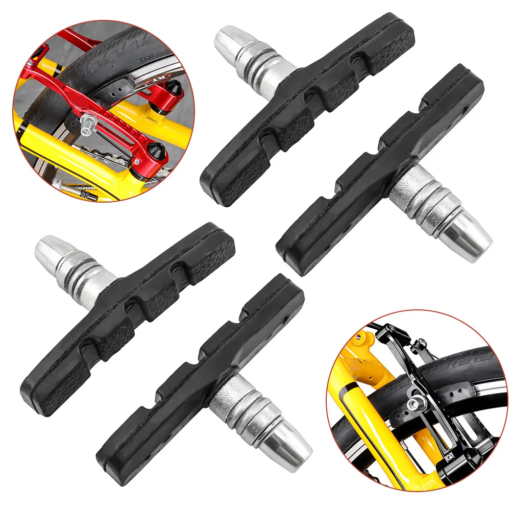 Велосипедные тормозные колодки V для 451/700C 14-26 дюймов 69 5x10x23 мм легкие портативные