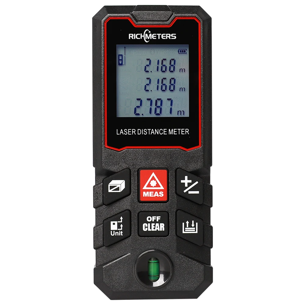

Digital Range Finder Laser Distance Meter 40M-100M Rangefinder Angle Protractor Professional Measuring Tools