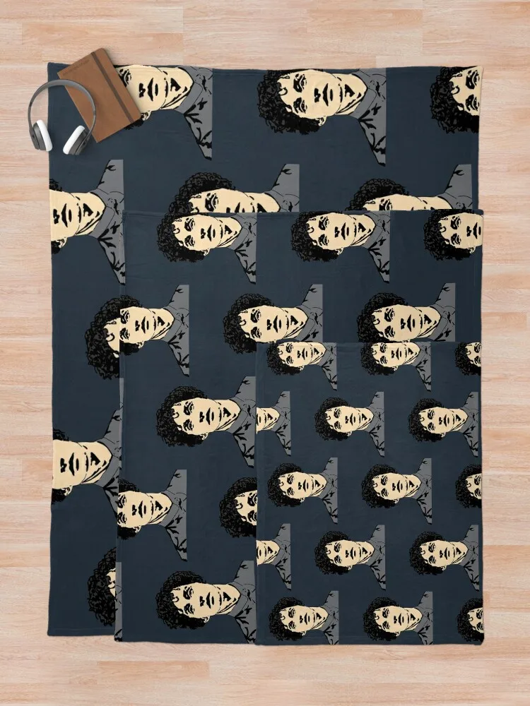 Плед Роберт шехань с принтом пушистое одеяло аниме