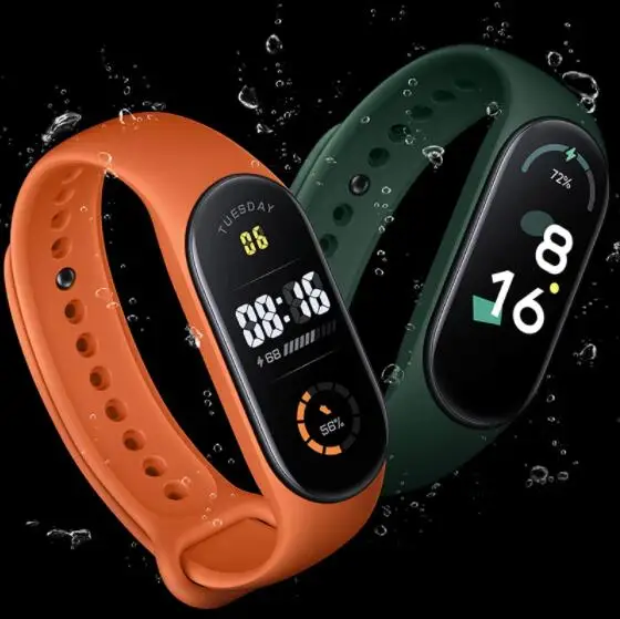 Xiaomi Mi Band 7 NFC Smart 1 62 &quotAMOLED Bluetooth 5.2 VO2 Max Спортивный анализ 120 режимов тренировки 5ATM