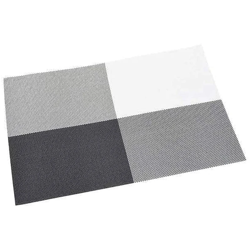 

4 Pcs Placemats for Dining Table,Place Mats Heat-Resistant Non-Slip Washable and Easy to Cut Set of Place Mat