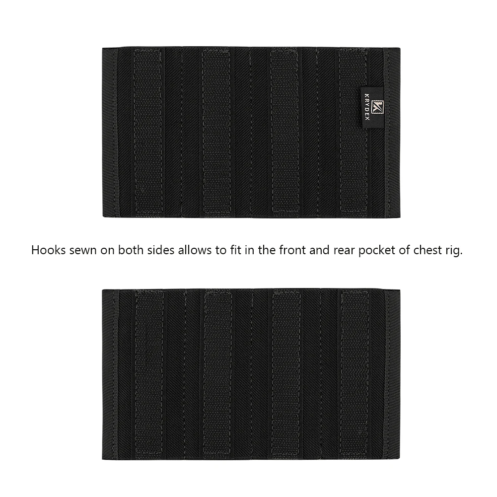 Тактическая эластичная четырехместная сумка для магазина KRYDEX MP5 MP7 Glock MK3 MK4