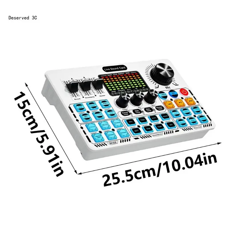 Звуковая карта Plug and Play Studio Recording Live с улучшенной обработкой звука для всех