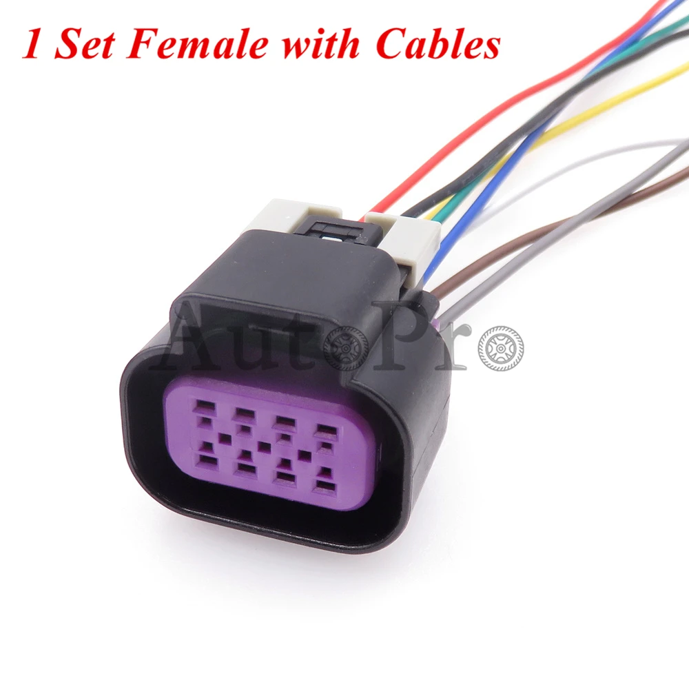 

1 комплект 8 отверстий Автомобильная штепсельная вилка 15326835 15326839 автоматический дроссельной клапан электрический кабель водонепроницаемый разъем