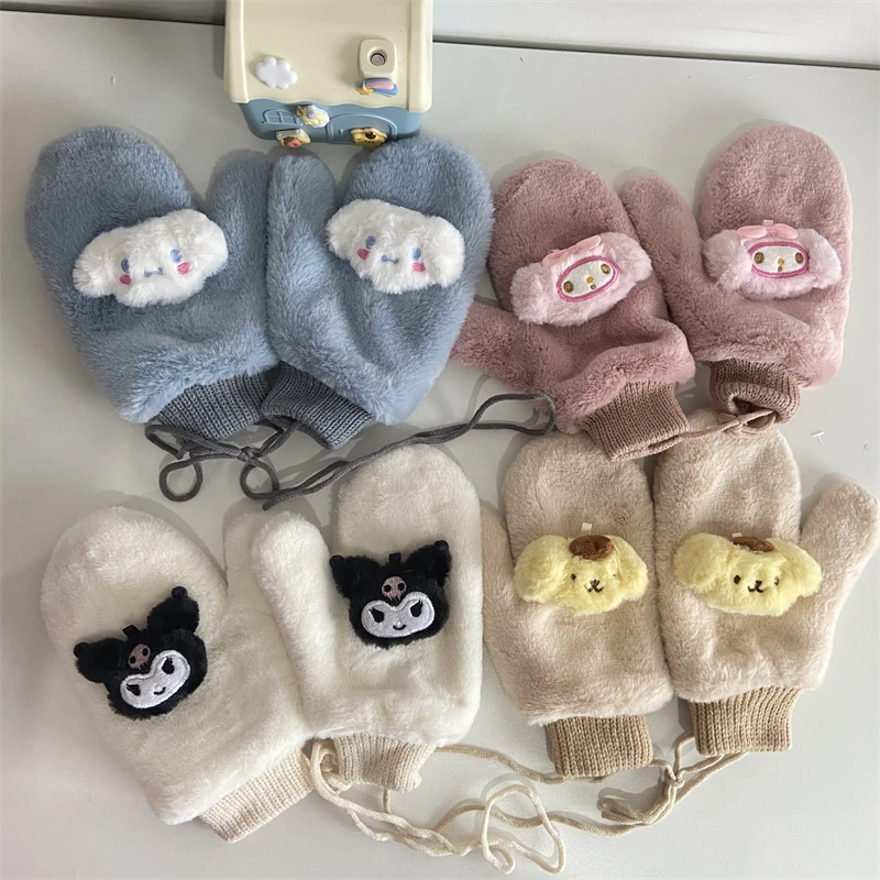 

Милые детские плюшевые перчатки с рисунком My Melody