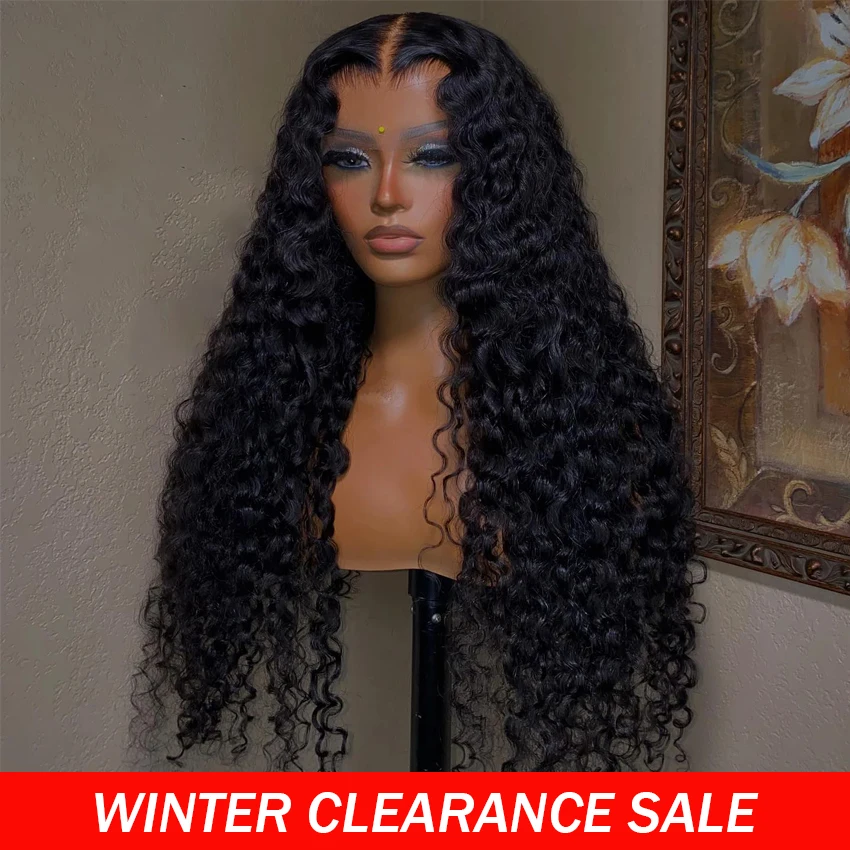 Water Wave 13x6 Lace Front Wig Transparent Brazilian Remy Pre Plucked Lace 4x4 Closure Wig 13x4 Lace Frontal Human Hair Wig