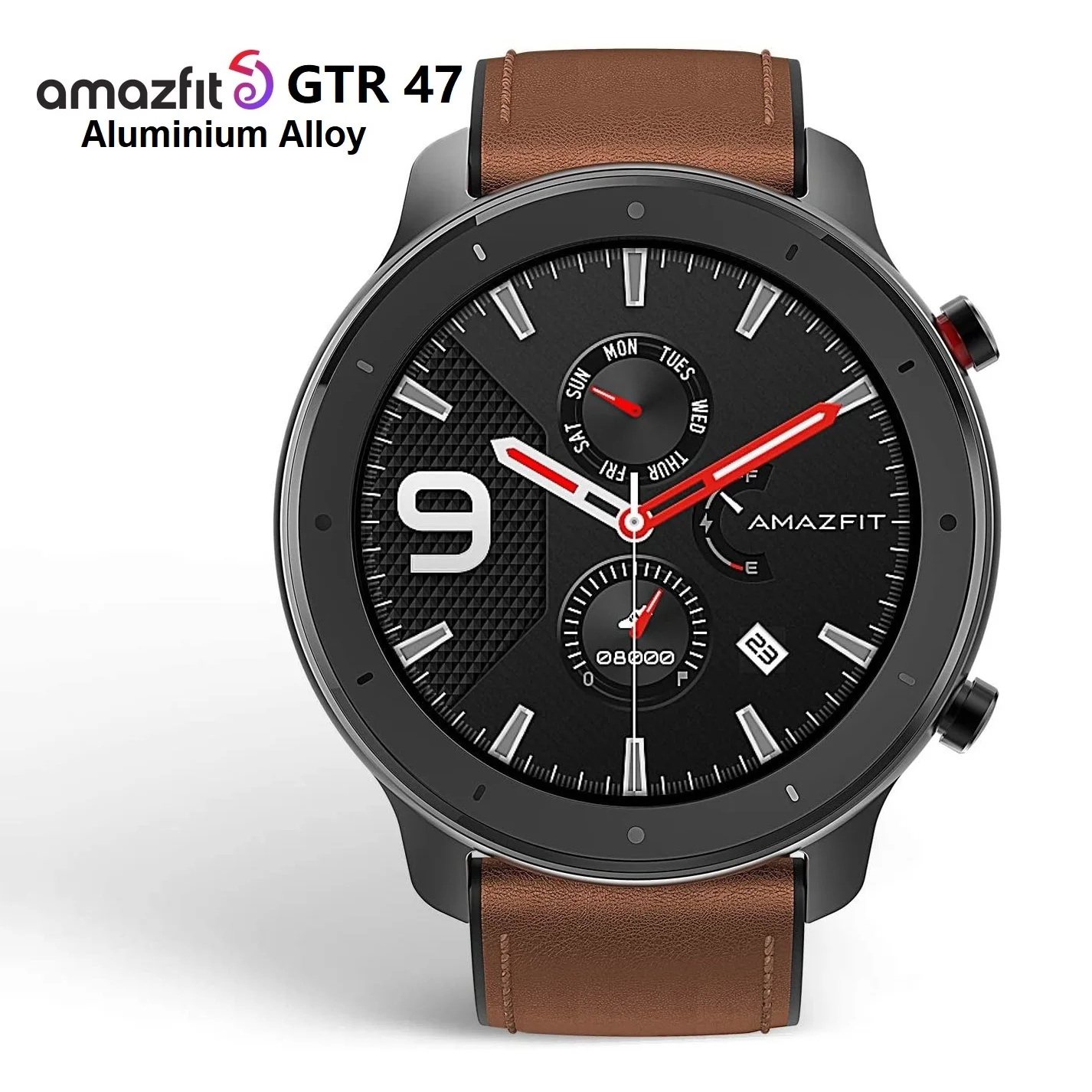 Фото Смарт-часы Amazfit GTR 47 мм 5 АТМ 24 дня без подзарядки смарт часы мужские | Электроника