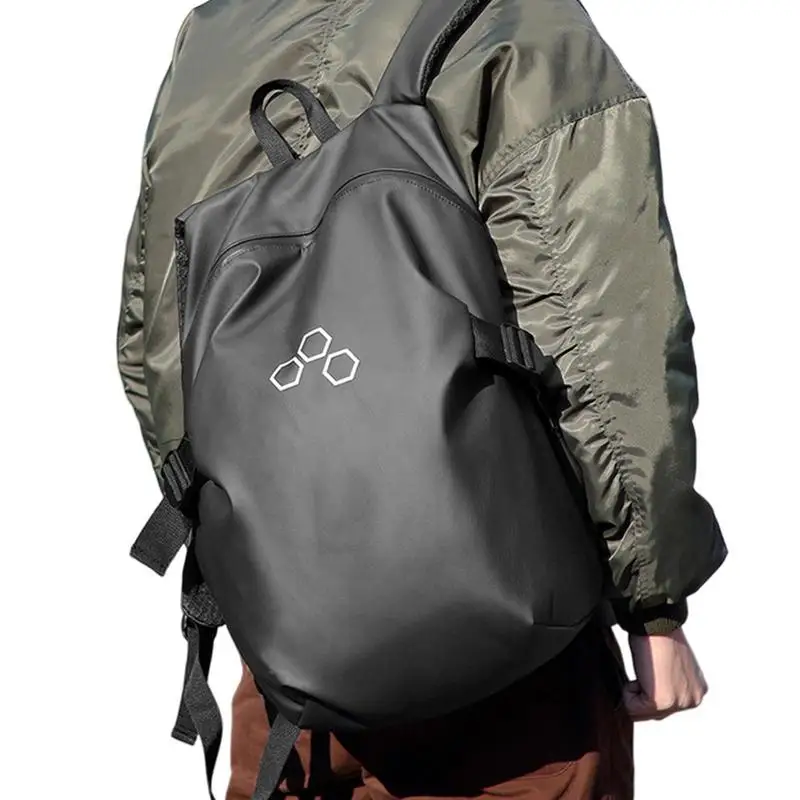 

Motorcycle Helmet Bag Waterproof Trendy Soft Motorbike Bag Motorcycle Riding Backpack Helmet Rider Bag Motorcycle Accessories