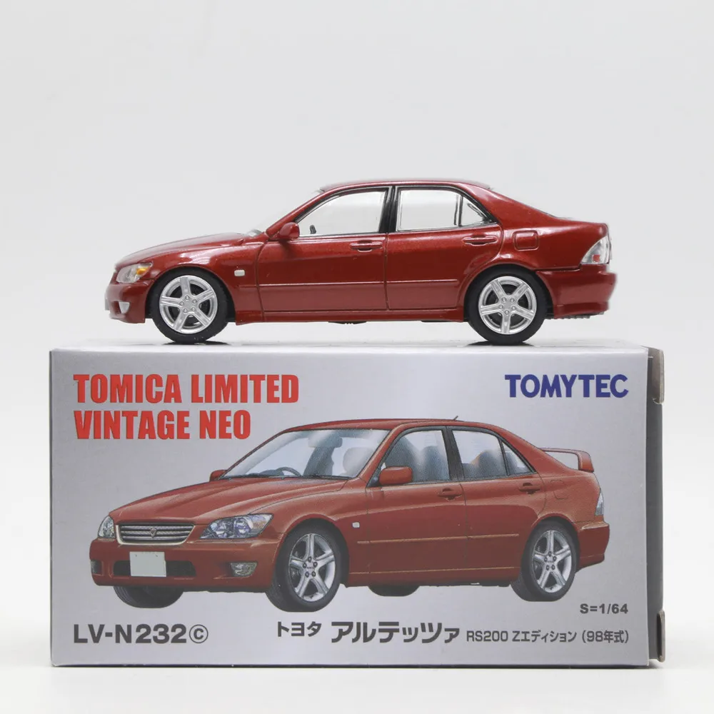 TOMY TLV 1:64 N232c N232d Altezza RS200 Z модель автомобиля из литого под давлением поклевки акулы