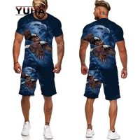 yuhasoaring eagle 3d print mens t shirts o neck short sleeve oversized tops animal graphic tees streetwear summer mens tracks