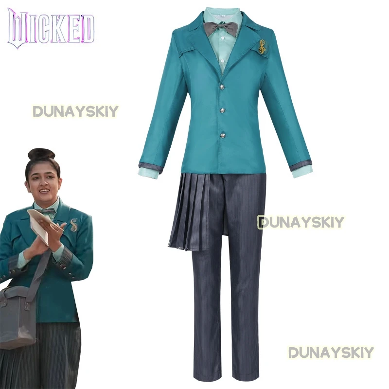 Костюмы ведьм для косплея Wicked одежда Эльфабы готическая вечеринка из фильма