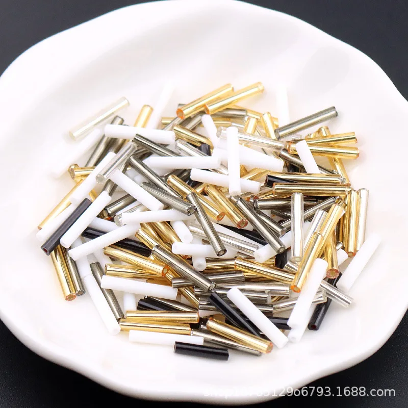 8/0 х15 мм длинные бусины из чешского стекла ручной резки Подвески разделительные