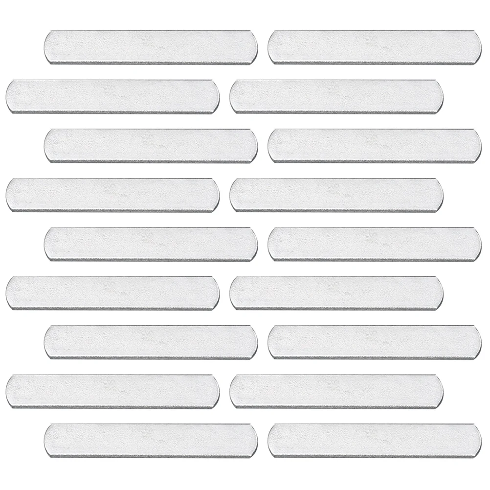 

16Pcs Weighted Steel Plates Strength Training Weighted Strips Exercise Bars