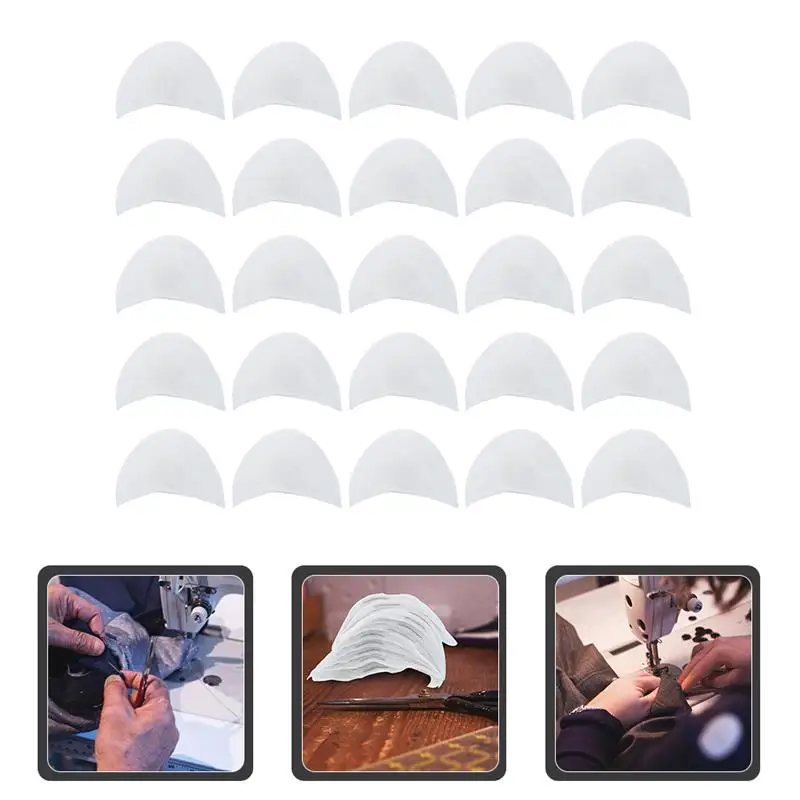 

50 Pairs Clothing Cotton Shoulder Pads Suits Shoulder Pads T-Shirt Shoulder Pads
