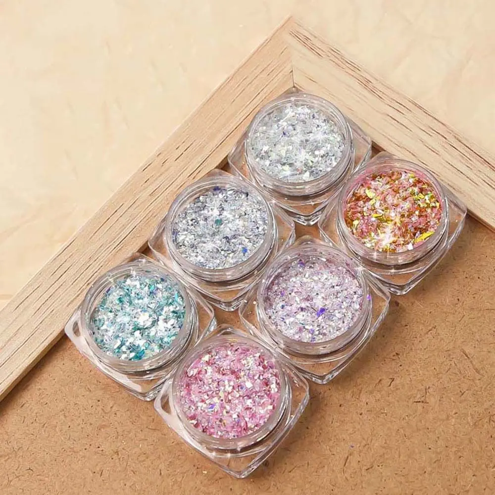 

Jewelry Mermaid Glitter Flakes Nail Art Patchs Mixed Nail Art Sequins Nail Sequins Nail Art Decorations Nail Glitter Flakes