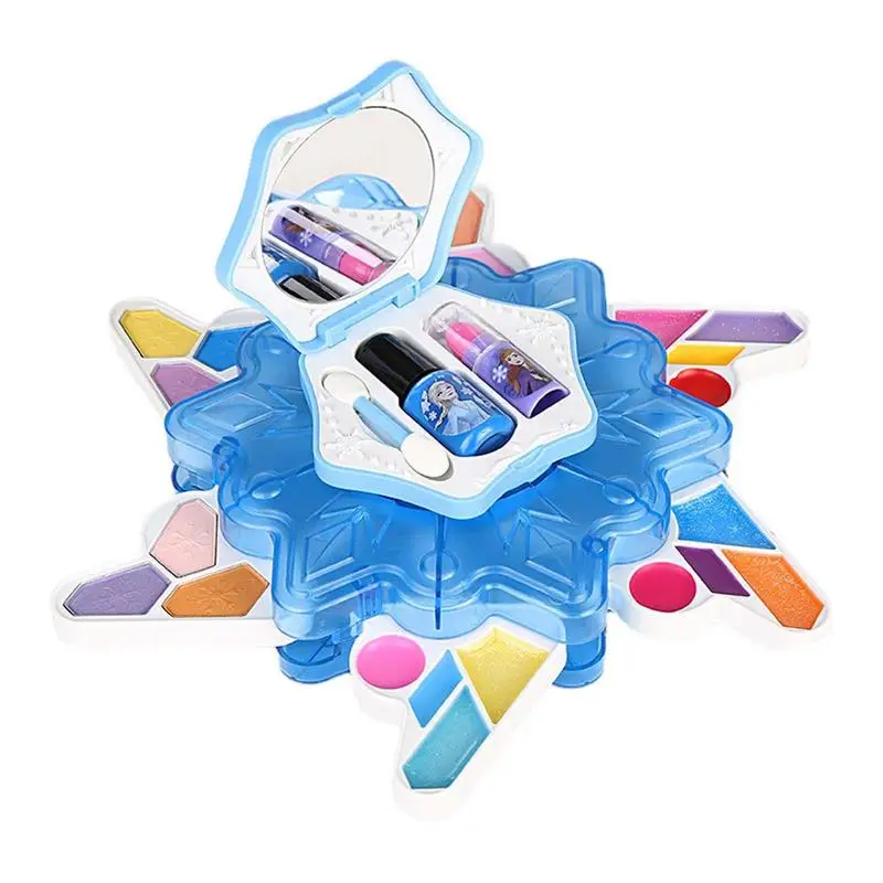 

Makeup Kit For Girls Real Makeup Kit Cosmetic Toys Real Makeup Box Toy Including Lipstick Makeup Brush Eyeshadow Palette Nail