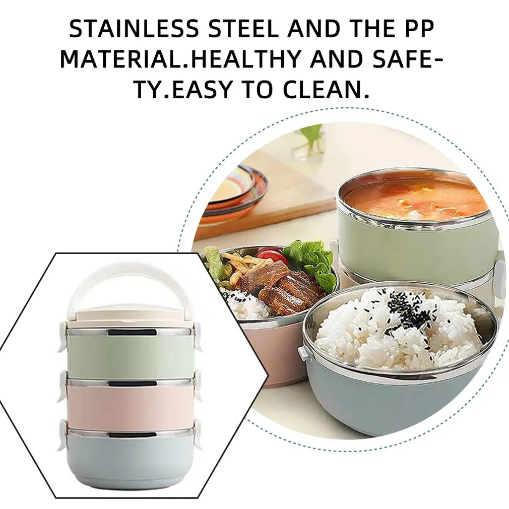 Экологичные пищевые контейнеры из нержавеющей стали с теплоизоляцией