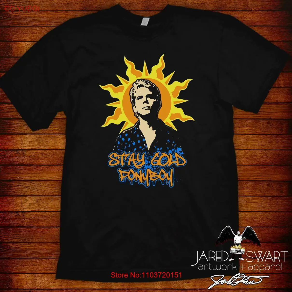 Футболка для поклонников 1983 80-х годов с надписью Stay Gold Ponyboy (отличный blu ray или dvd)